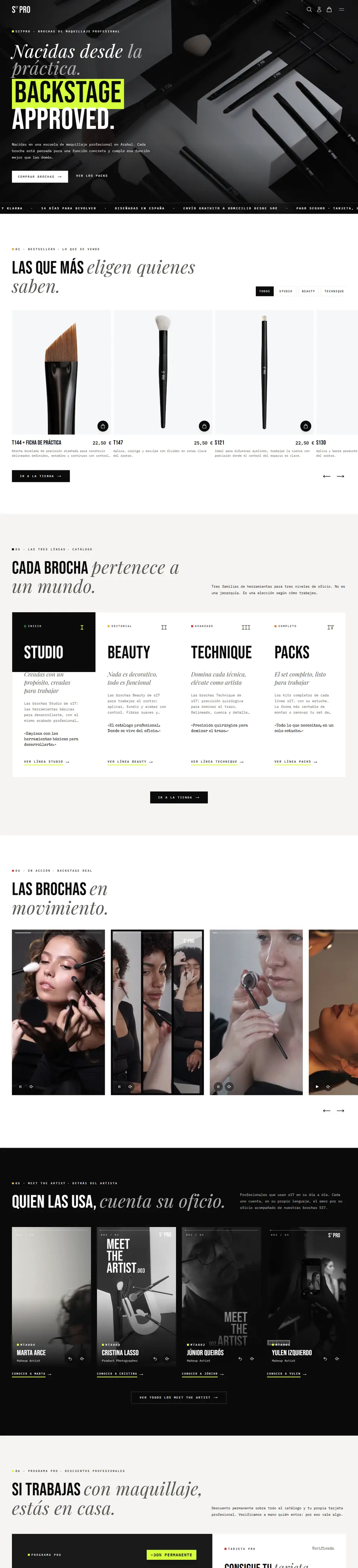 Web de S17PRO